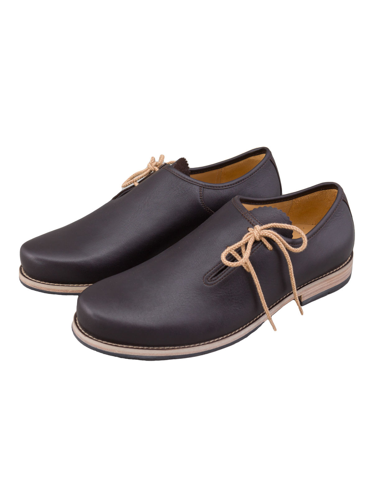 Haferlschuhe in Dunkelbraun