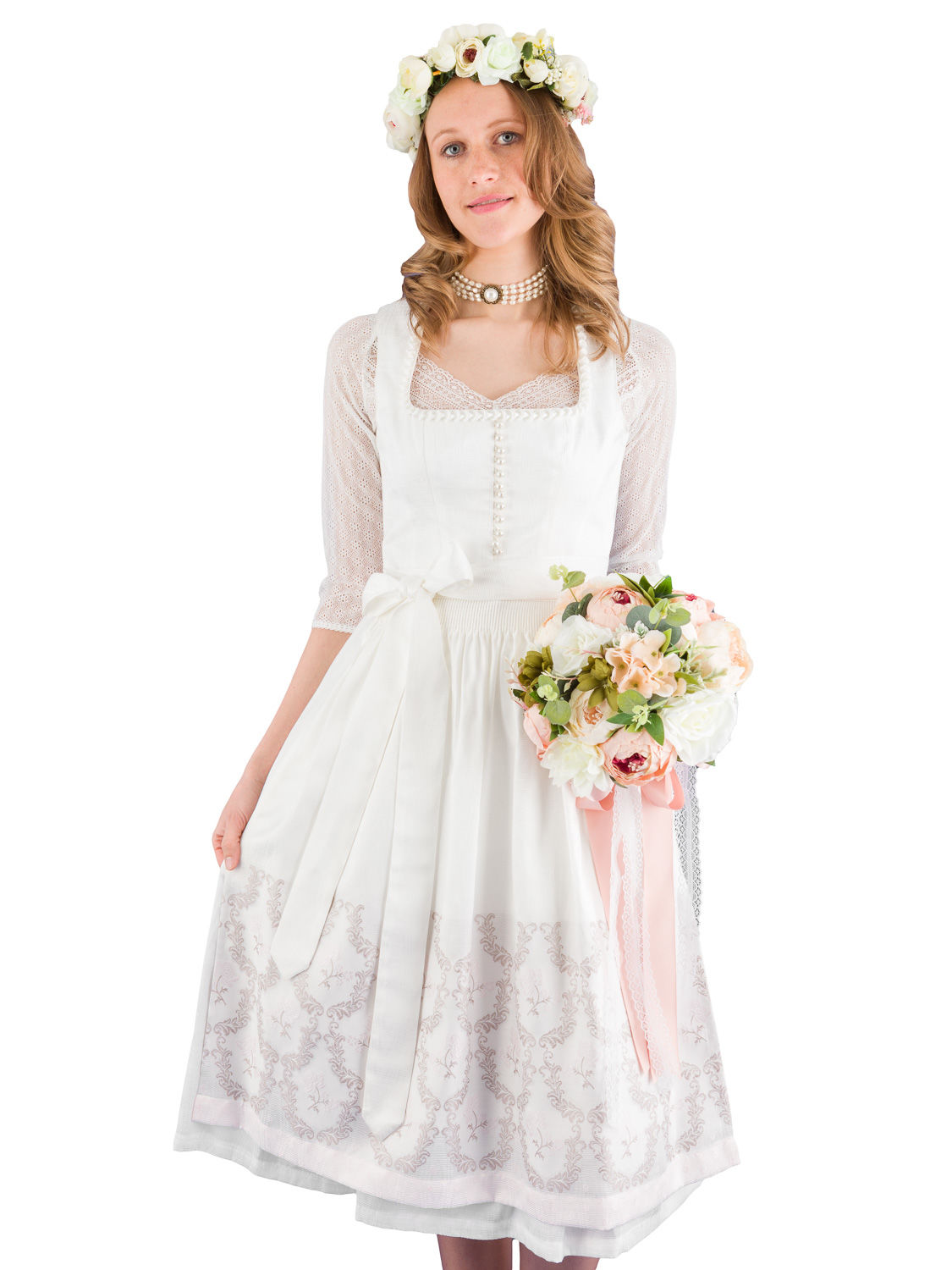 Weißes Dirndl
