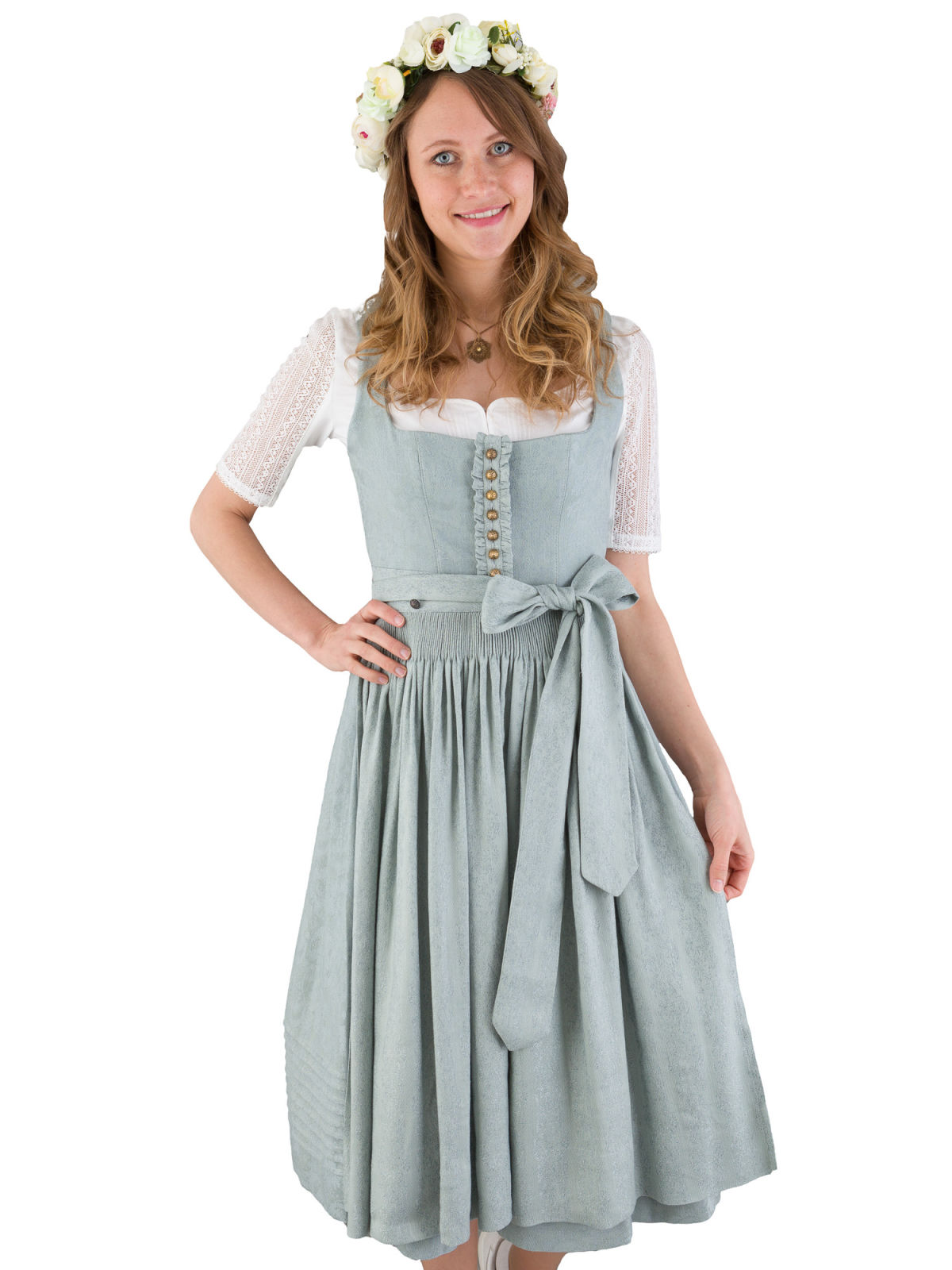 Dirndl in Pastelfarben